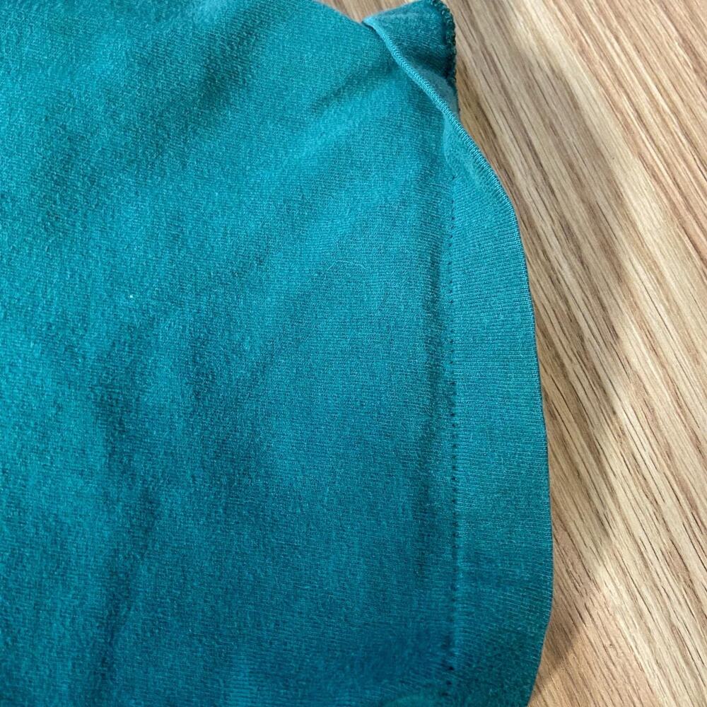 90s Green Hanes Beefy Tee View 3